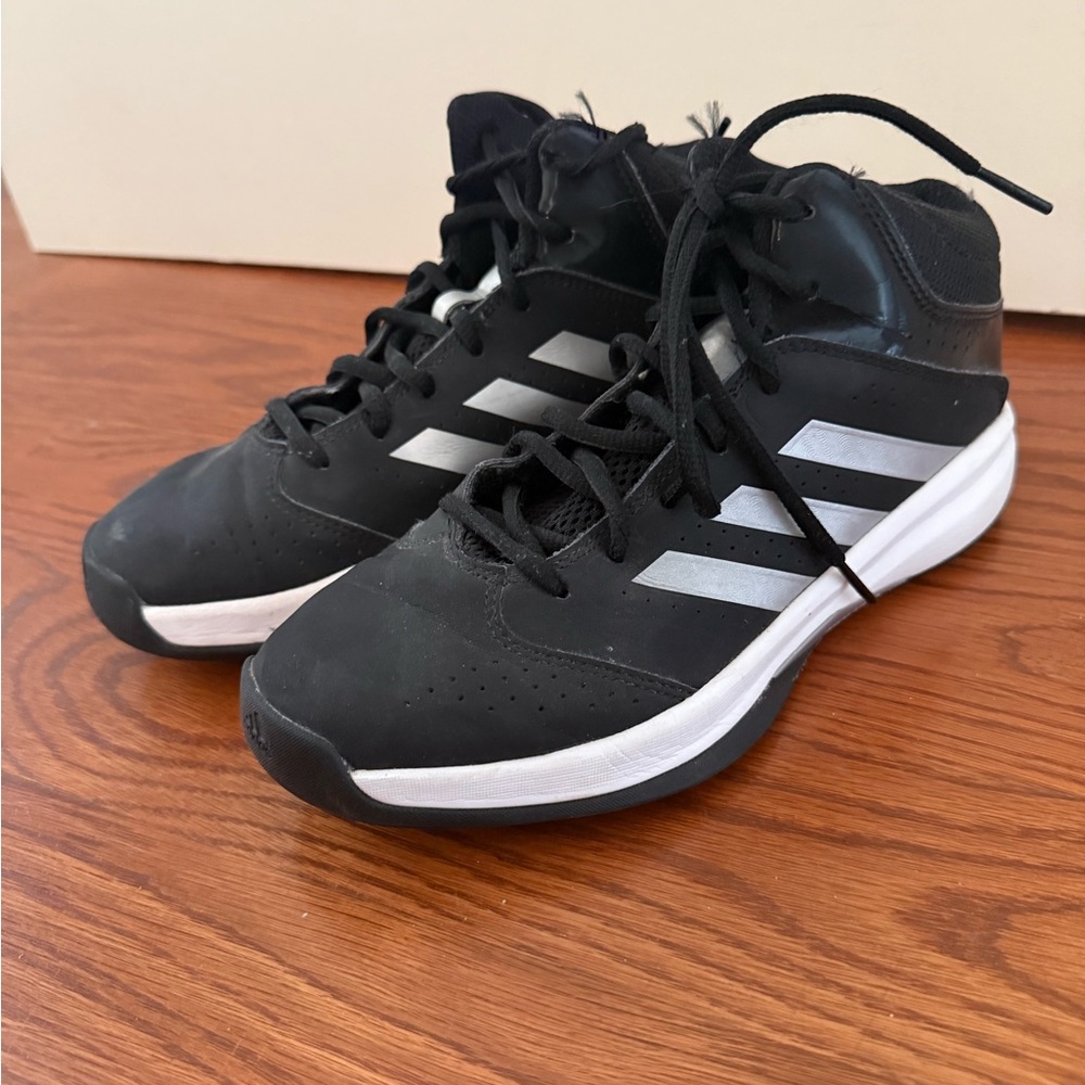 adidas Black and White Athletic Shoes